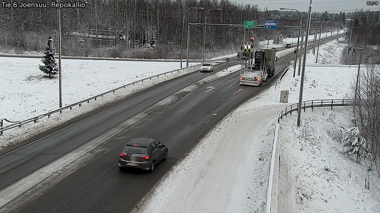 Kelikamerat Kuva Tie 6 Joensuu, Repokallio, Joensuu, Pohjois-Karjala