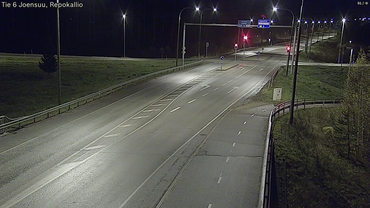 Kelikamerat Kuva Tie 6 Joensuu, Repokallio, Joensuu, Pohjois-Karjala