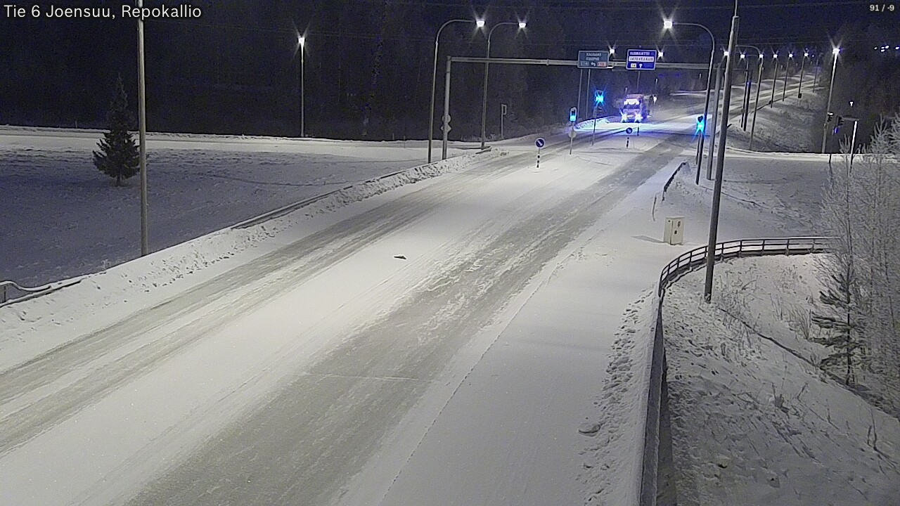 Kelikamerat Kuva Tie 6 Joensuu, Repokallio, Joensuu, Pohjois-Karjala