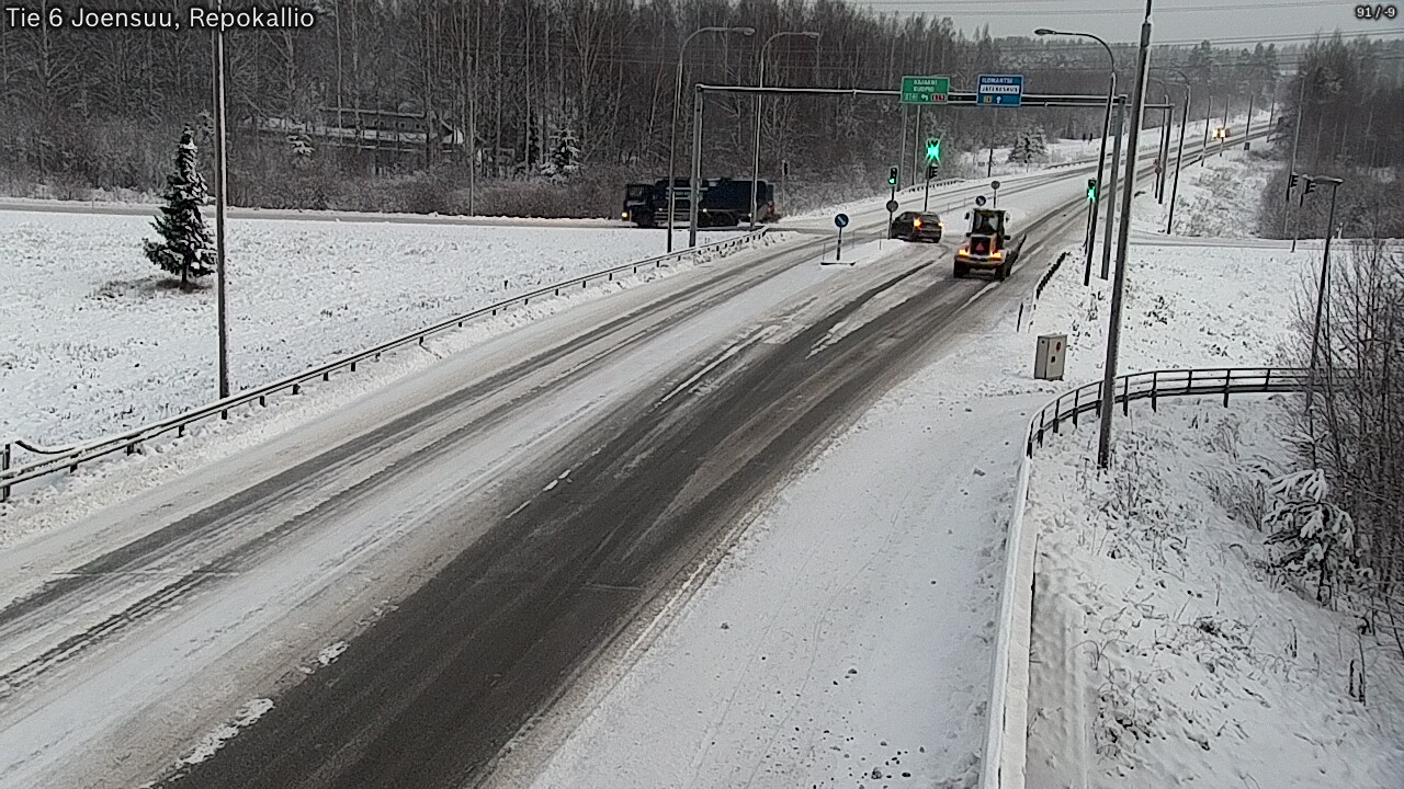 Kelikamerat Kuva Tie 6 Joensuu, Repokallio, Joensuu, Pohjois-Karjala