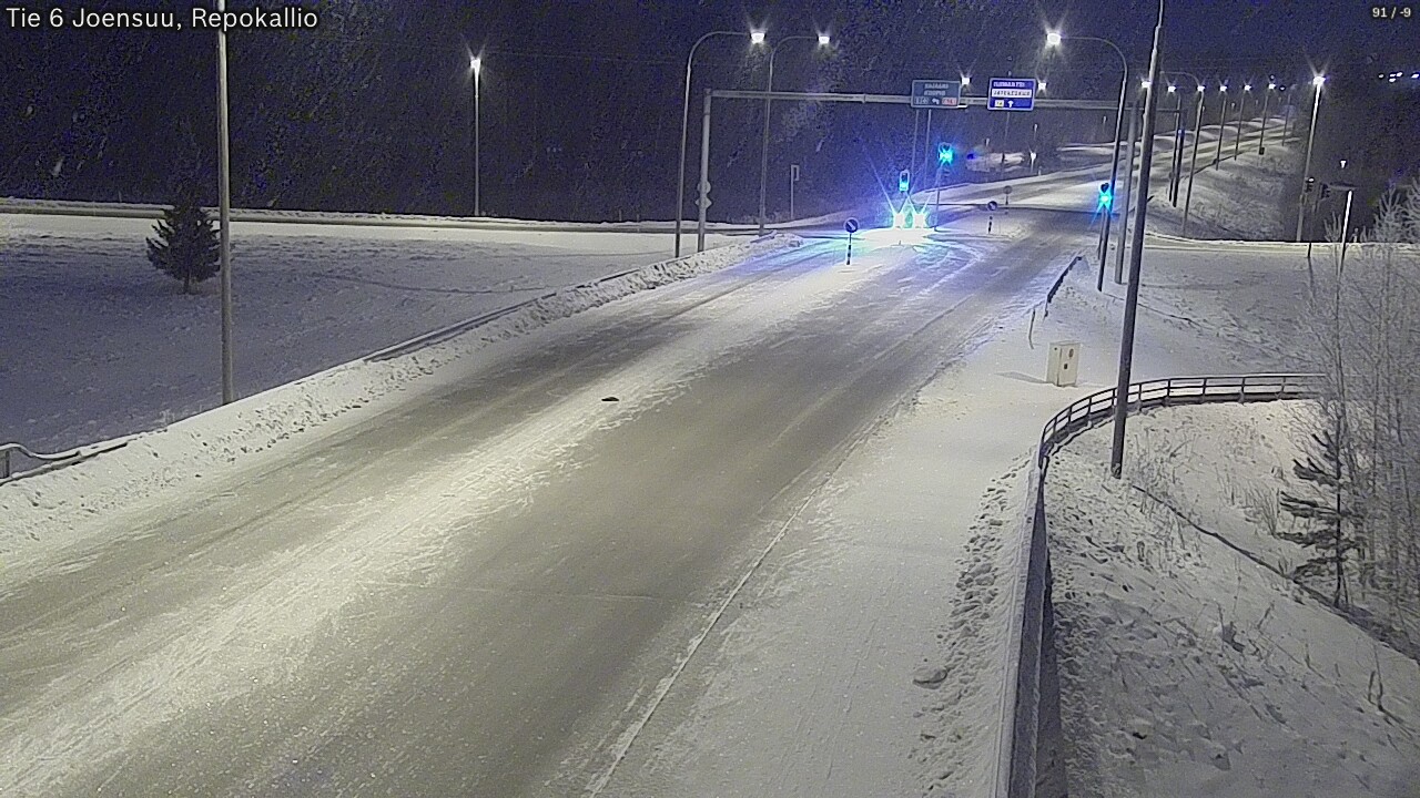 Kelikamerat Kuva Tie 6 Joensuu, Repokallio, Joensuu, Pohjois-Karjala