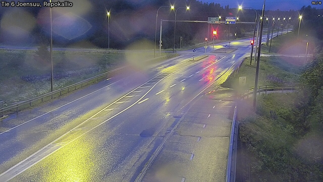 Kelikamerat Kuva Tie 6 Joensuu, Repokallio, Joensuu, Pohjois-Karjala