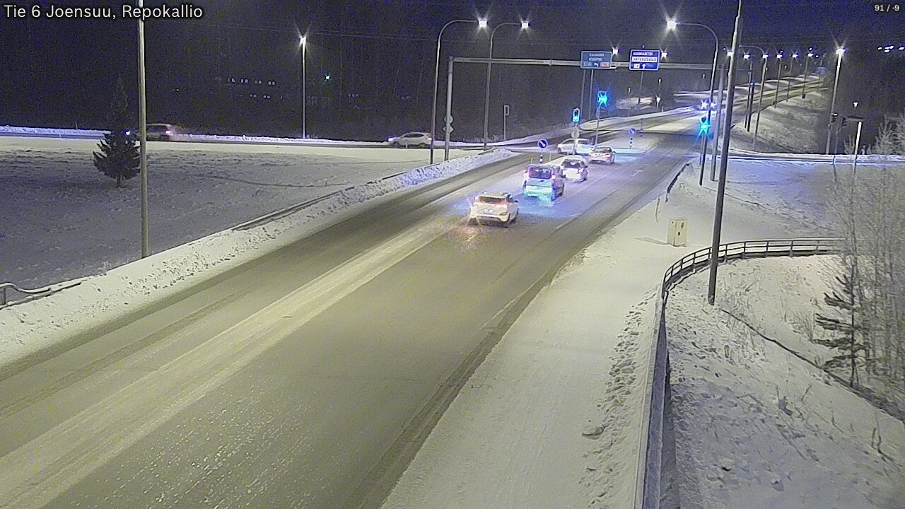 Kelikamerat Kuva Tie 6 Joensuu, Repokallio, Joensuu, Pohjois-Karjala