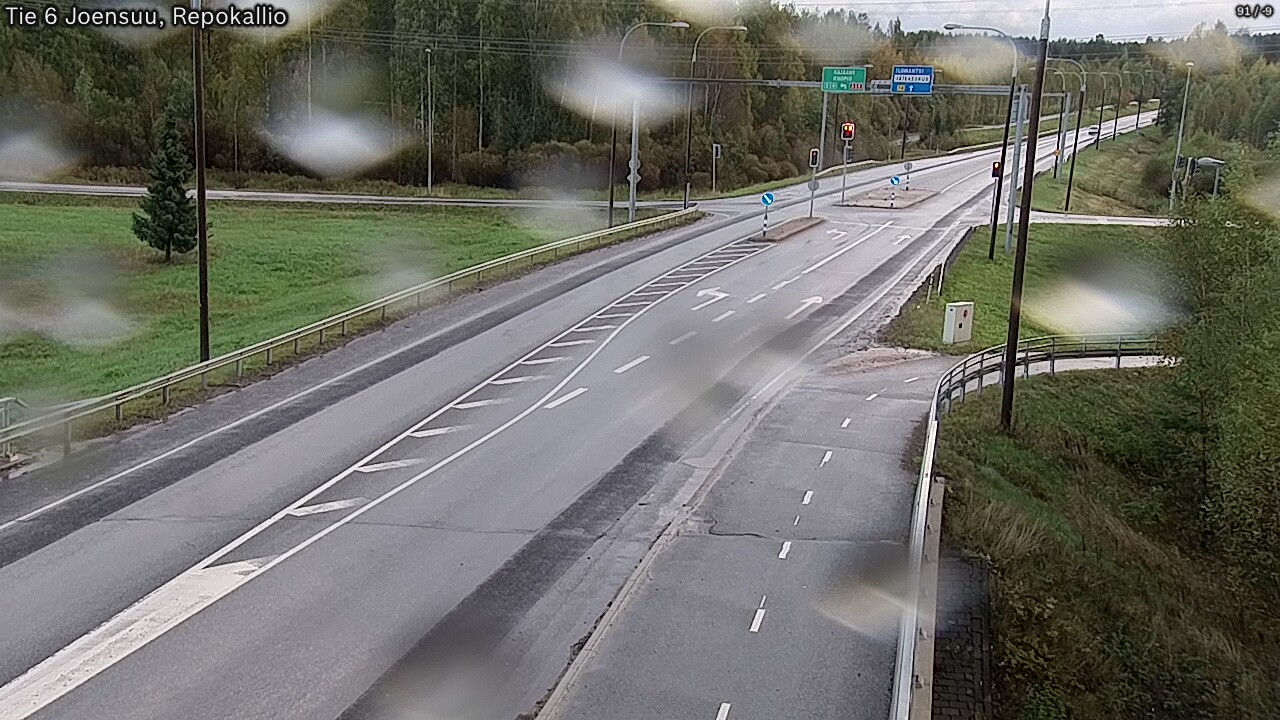 Weather Camera Image Road 6 Joensuu, Repokallio, Joensuu, Pohjois-Karjala