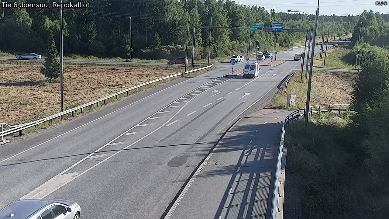 Kelikamerat Kuva Tie 6 Joensuu, Repokallio, Joensuu, Pohjois-Karjala