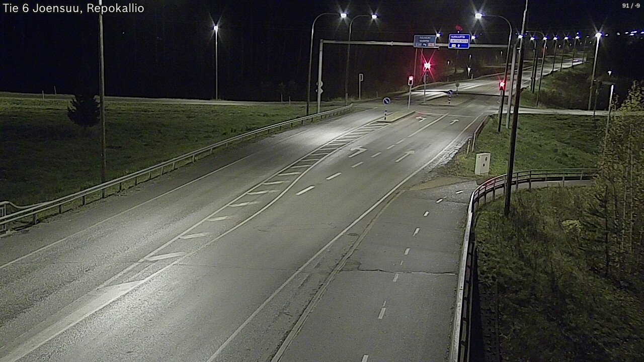 Kelikamerat Kuva Tie 6 Joensuu, Repokallio, Joensuu, Pohjois-Karjala