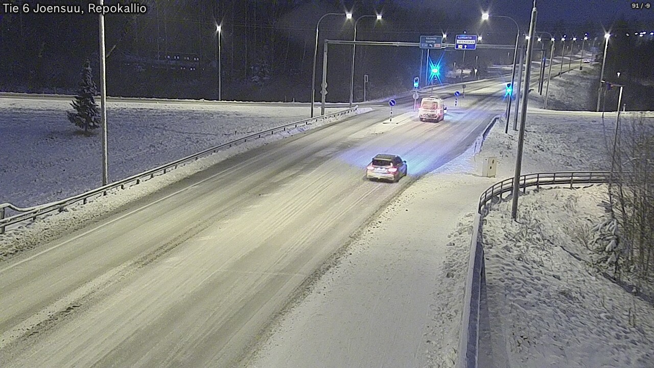 Kelikamerat Kuva Tie 6 Joensuu, Repokallio, Joensuu, Pohjois-Karjala