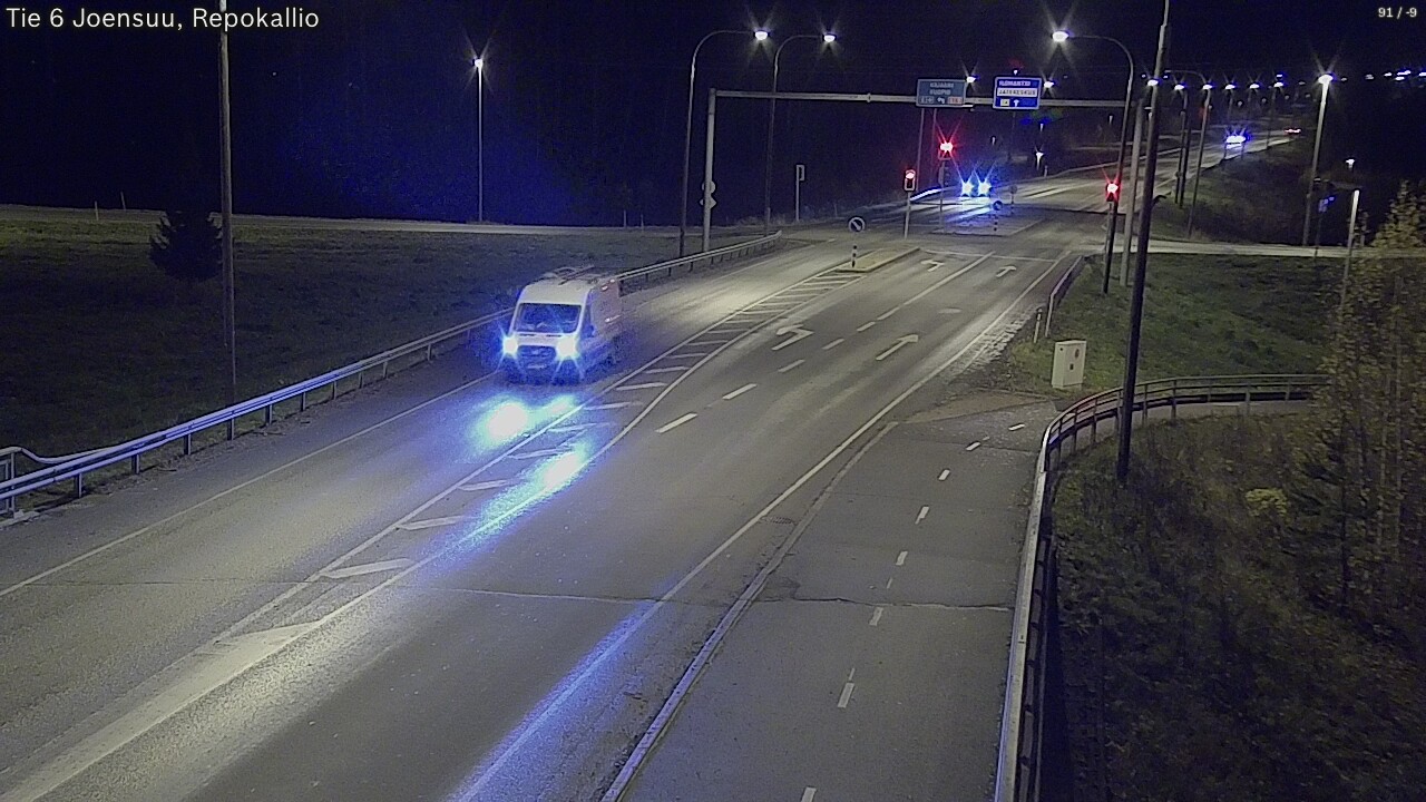 Kelikamerat Kuva Tie 6 Joensuu, Repokallio, Joensuu, Pohjois-Karjala