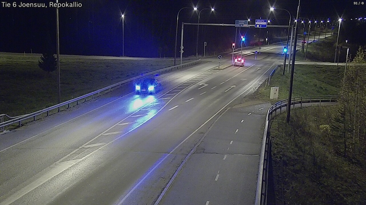 Kelikamerat Kuva Tie 6 Joensuu, Repokallio, Joensuu, Pohjois-Karjala