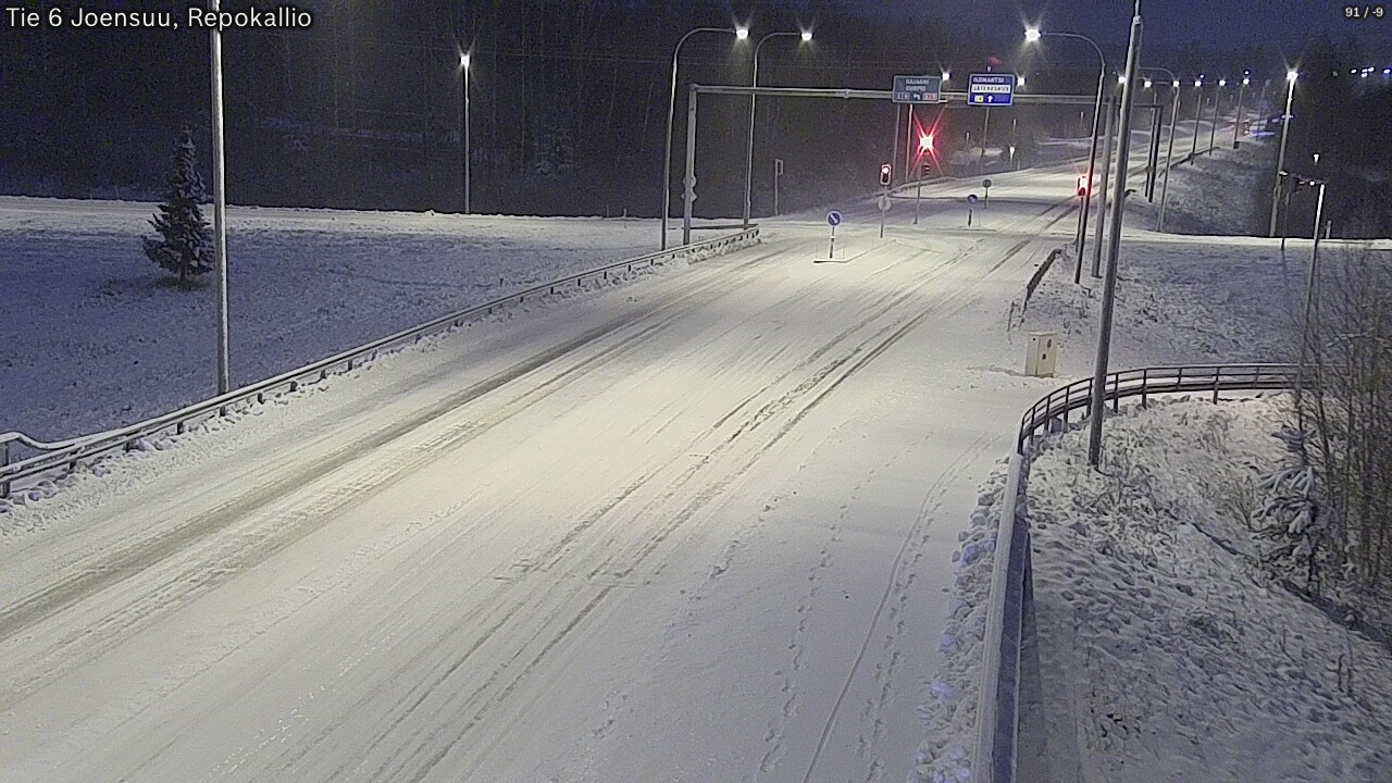 Kelikamerat Kuva Tie 6 Joensuu, Repokallio, Joensuu, Pohjois-Karjala