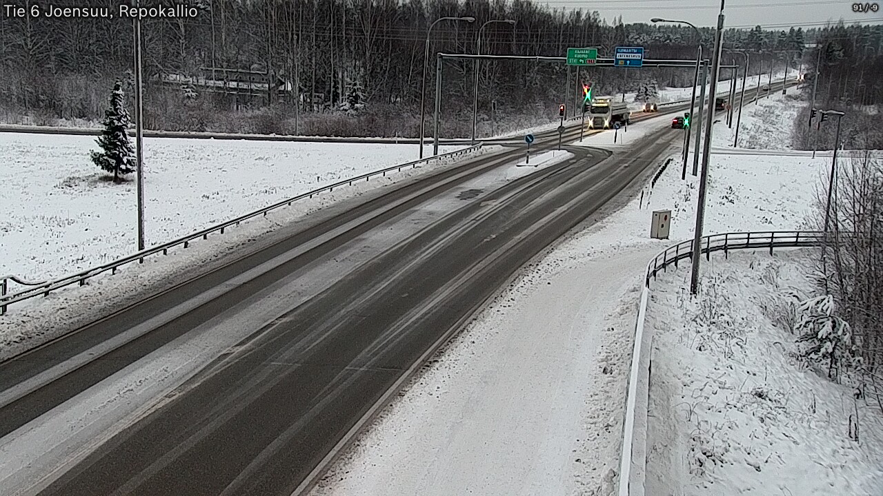 Kelikamerat Kuva Tie 6 Joensuu, Repokallio, Joensuu, Pohjois-Karjala