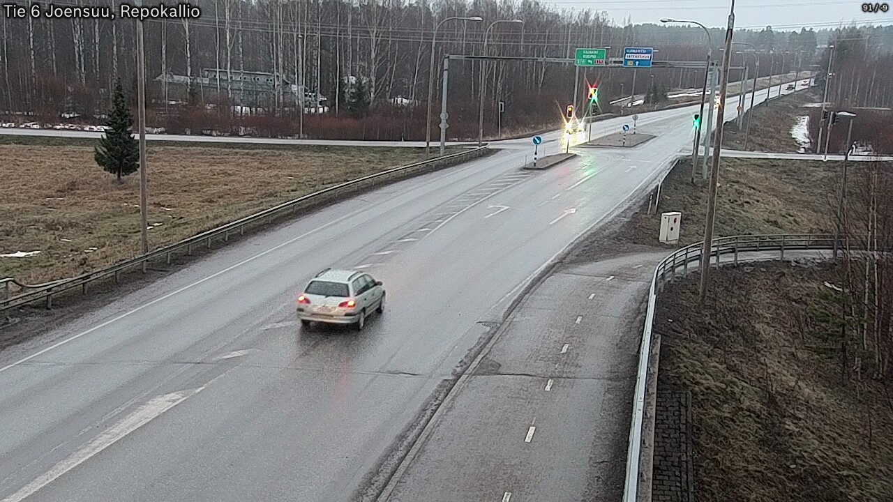 Kelikamerat Kuva Tie 6 Joensuu, Repokallio, Joensuu, Pohjois-Karjala