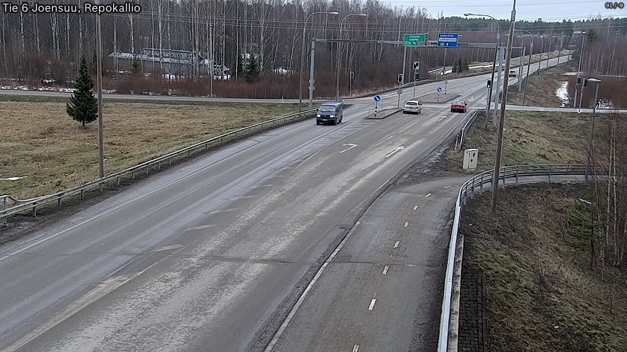 Kelikamerat Kuva Tie 6 Joensuu, Repokallio, Joensuu, Pohjois-Karjala