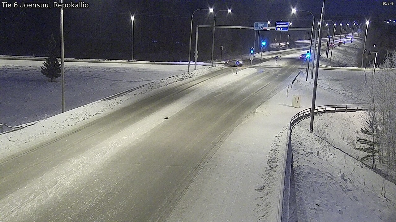 Kelikamerat Kuva Tie 6 Joensuu, Repokallio, Joensuu, Pohjois-Karjala