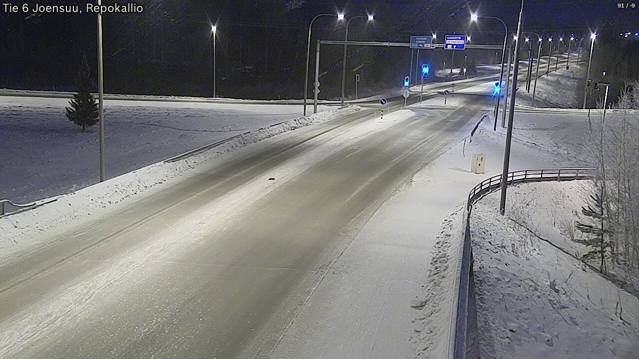 Kelikamerat Kuva Tie 6 Joensuu, Repokallio, Joensuu, Pohjois-Karjala