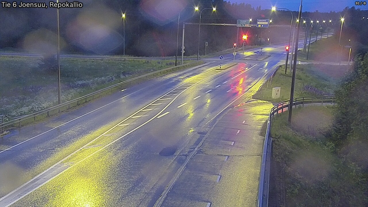 Kelikamerat Kuva Tie 6 Joensuu, Repokallio, Joensuu, Pohjois-Karjala