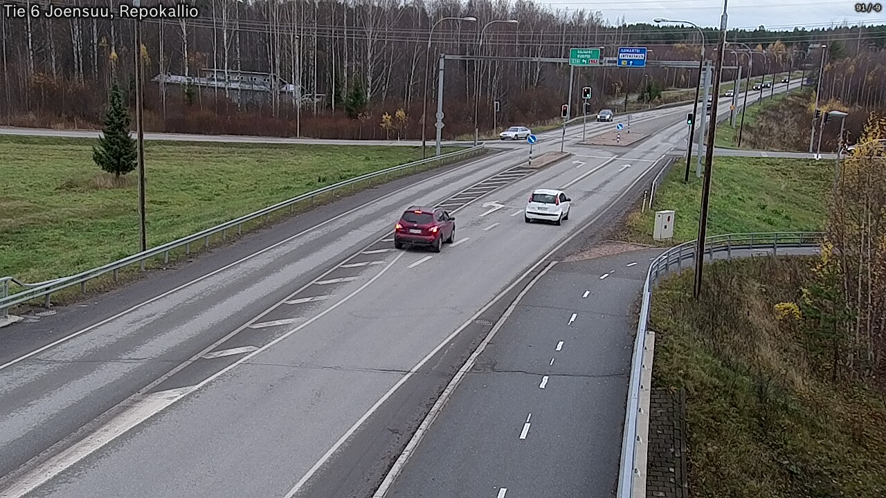 Kelikamerat Kuva Tie 6 Joensuu, Repokallio, Joensuu, Pohjois-Karjala