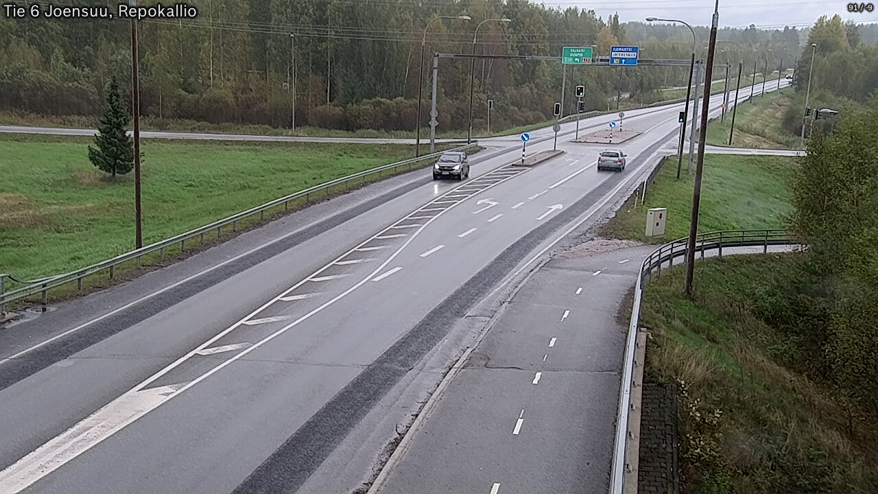 Kelikamerat Kuva Tie 6 Joensuu, Repokallio, Joensuu, Pohjois-Karjala
