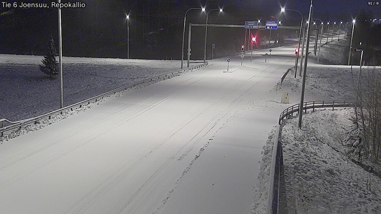 Kelikamerat Kuva Tie 6 Joensuu, Repokallio, Joensuu, Pohjois-Karjala