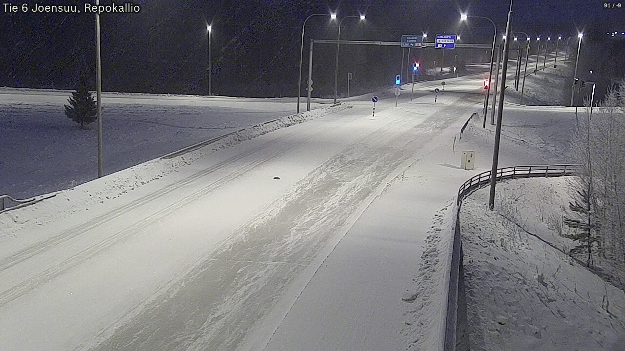 Kelikamerat Kuva Tie 6 Joensuu, Repokallio, Joensuu, Pohjois-Karjala