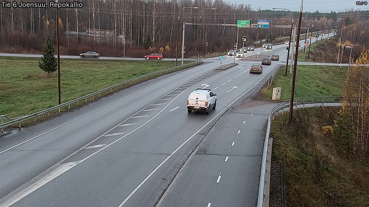 Kelikamerat Kuva Tie 6 Joensuu, Repokallio, Joensuu, Pohjois-Karjala