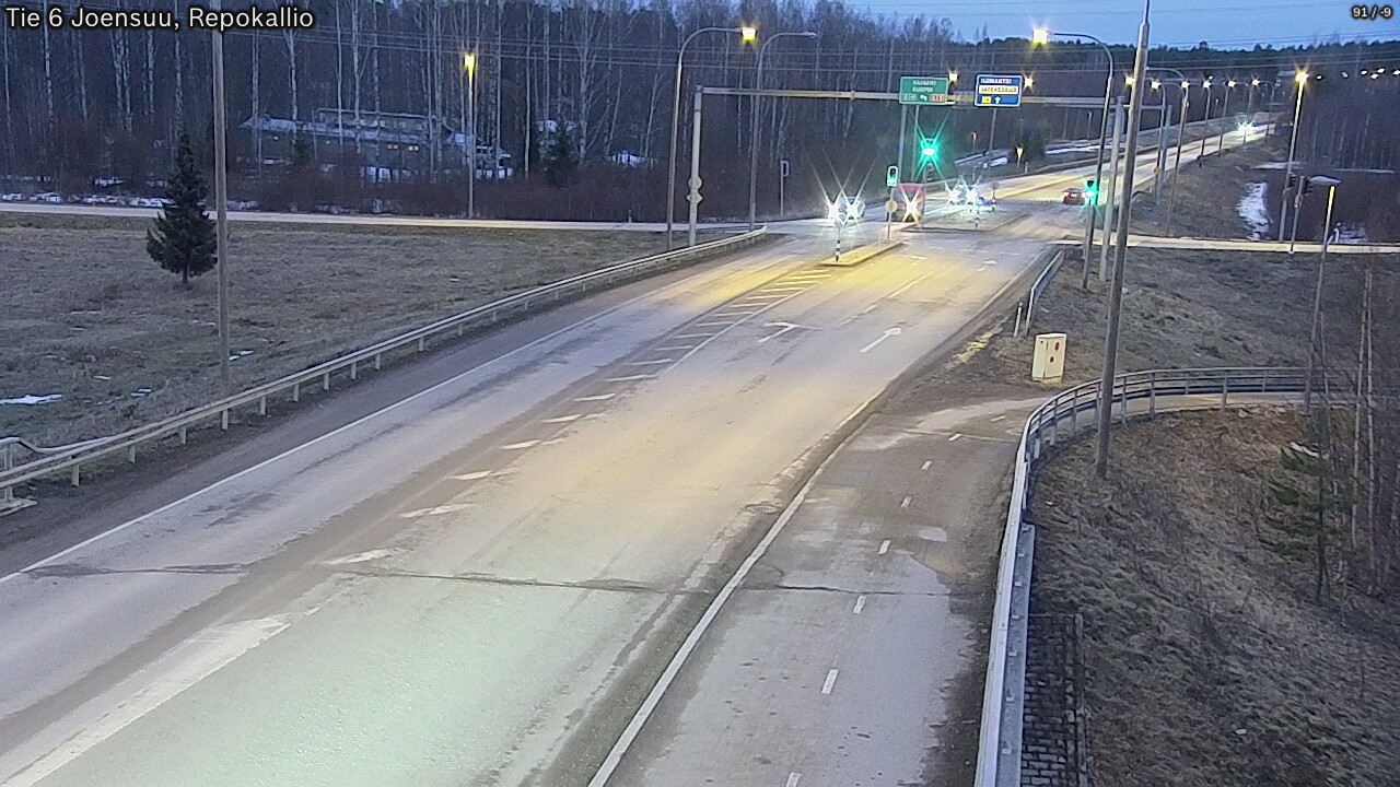 Kelikamerat Kuva Tie 6 Joensuu, Repokallio, Joensuu, Pohjois-Karjala