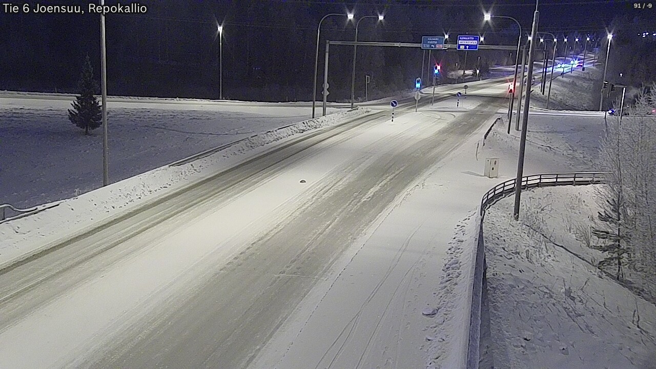 Kelikamerat Kuva Tie 6 Joensuu, Repokallio, Joensuu, Pohjois-Karjala