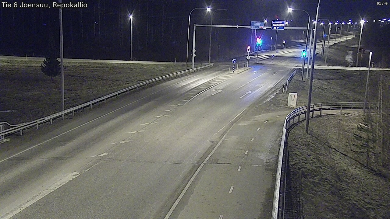 Kelikamerat Kuva Tie 6 Joensuu, Repokallio, Joensuu, Pohjois-Karjala