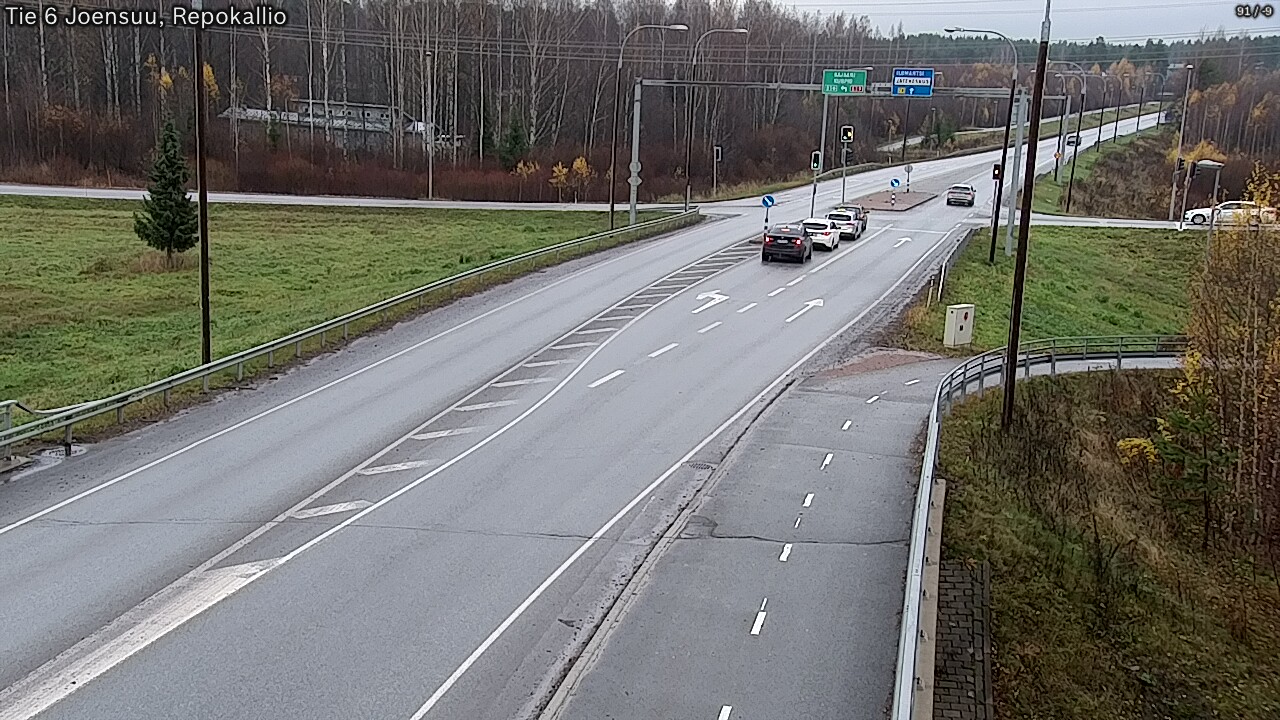 Kelikamerat Kuva Tie 6 Joensuu, Repokallio, Joensuu, Pohjois-Karjala