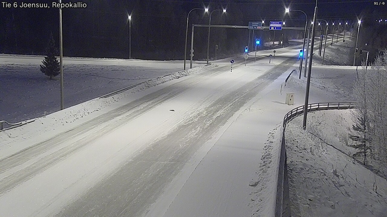 Kelikamerat Kuva Tie 6 Joensuu, Repokallio, Joensuu, Pohjois-Karjala