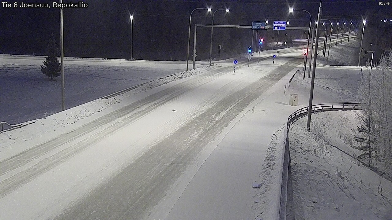 Kelikamerat Kuva Tie 6 Joensuu, Repokallio, Joensuu, Pohjois-Karjala