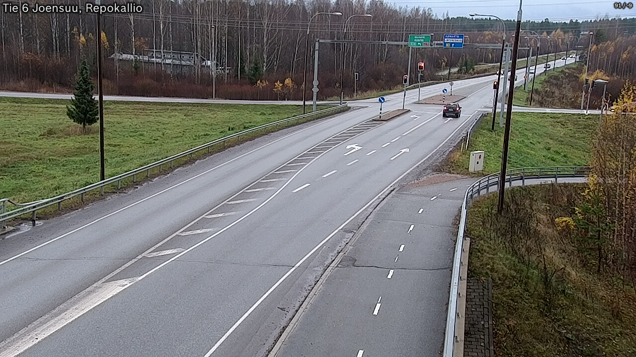 Kelikamerat Kuva Tie 6 Joensuu, Repokallio, Joensuu, Pohjois-Karjala