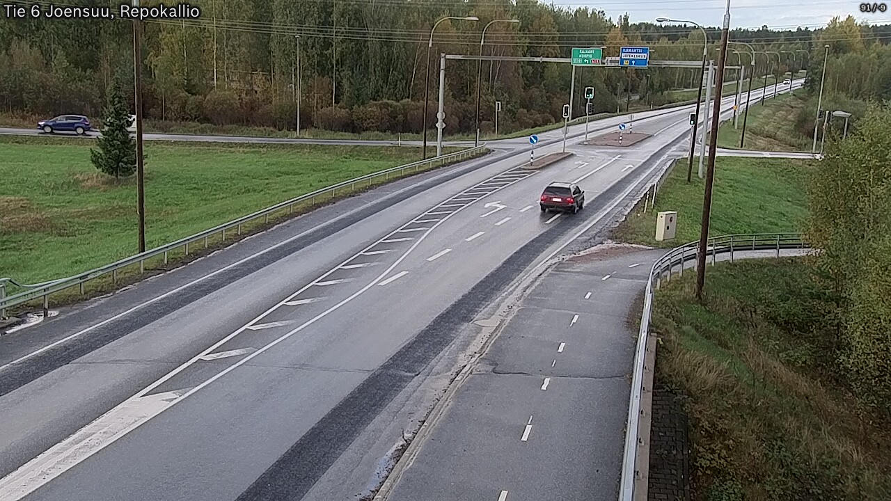 Kelikamerat Kuva Tie 6 Joensuu, Repokallio, Joensuu, Pohjois-Karjala
