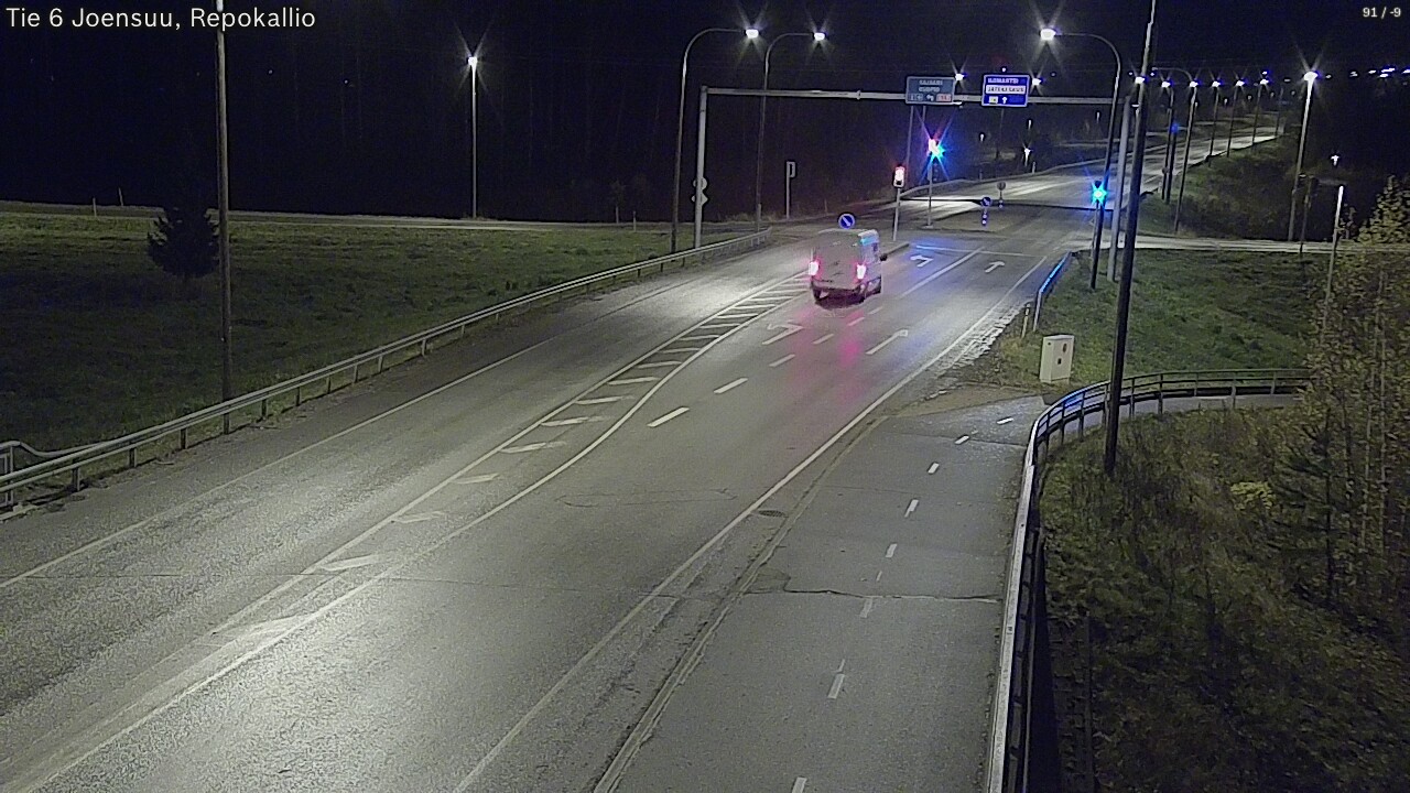 Kelikamerat Kuva Tie 6 Joensuu, Repokallio, Joensuu, Pohjois-Karjala