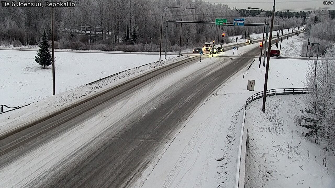 Kelikamerat Kuva Tie 6 Joensuu, Repokallio, Joensuu, Pohjois-Karjala