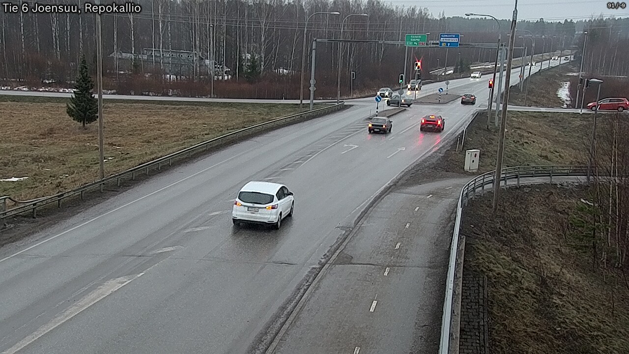 Kelikamerat Kuva Tie 6 Joensuu, Repokallio, Joensuu, Pohjois-Karjala