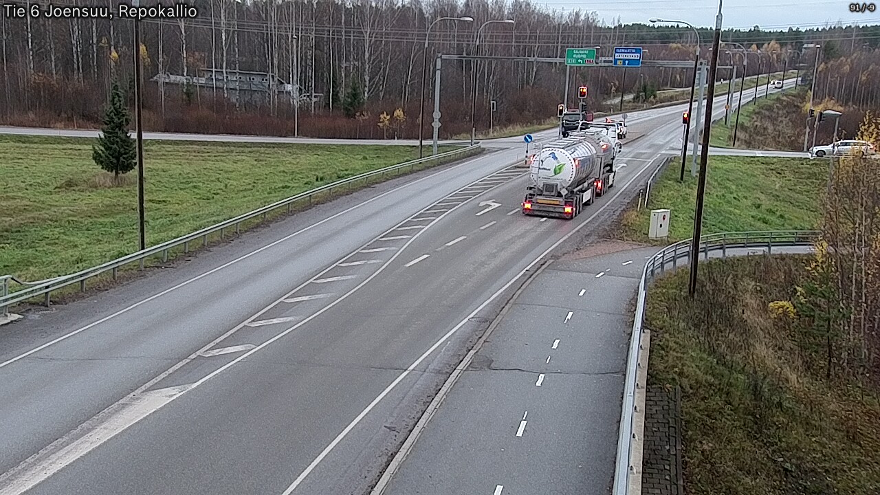 Kelikamerat Kuva Tie 6 Joensuu, Repokallio, Joensuu, Pohjois-Karjala