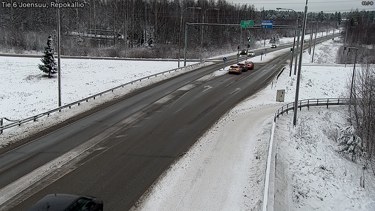 Kelikamerat Kuva Tie 6 Joensuu, Repokallio, Joensuu, Pohjois-Karjala