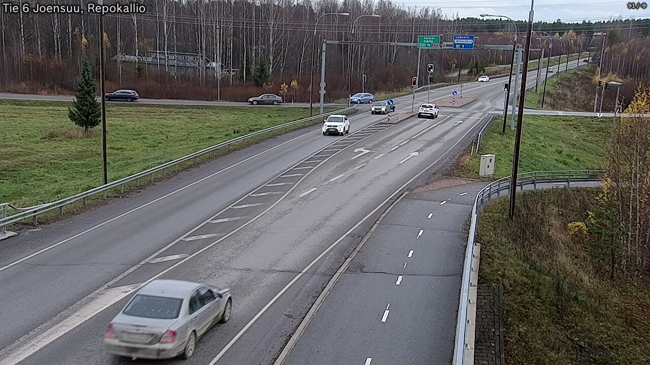 Kelikamerat Kuva Tie 6 Joensuu, Repokallio, Joensuu, Pohjois-Karjala