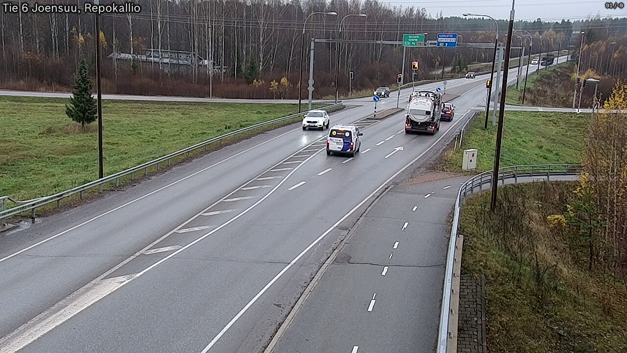 Kelikamerat Kuva Tie 6 Joensuu, Repokallio, Joensuu, Pohjois-Karjala