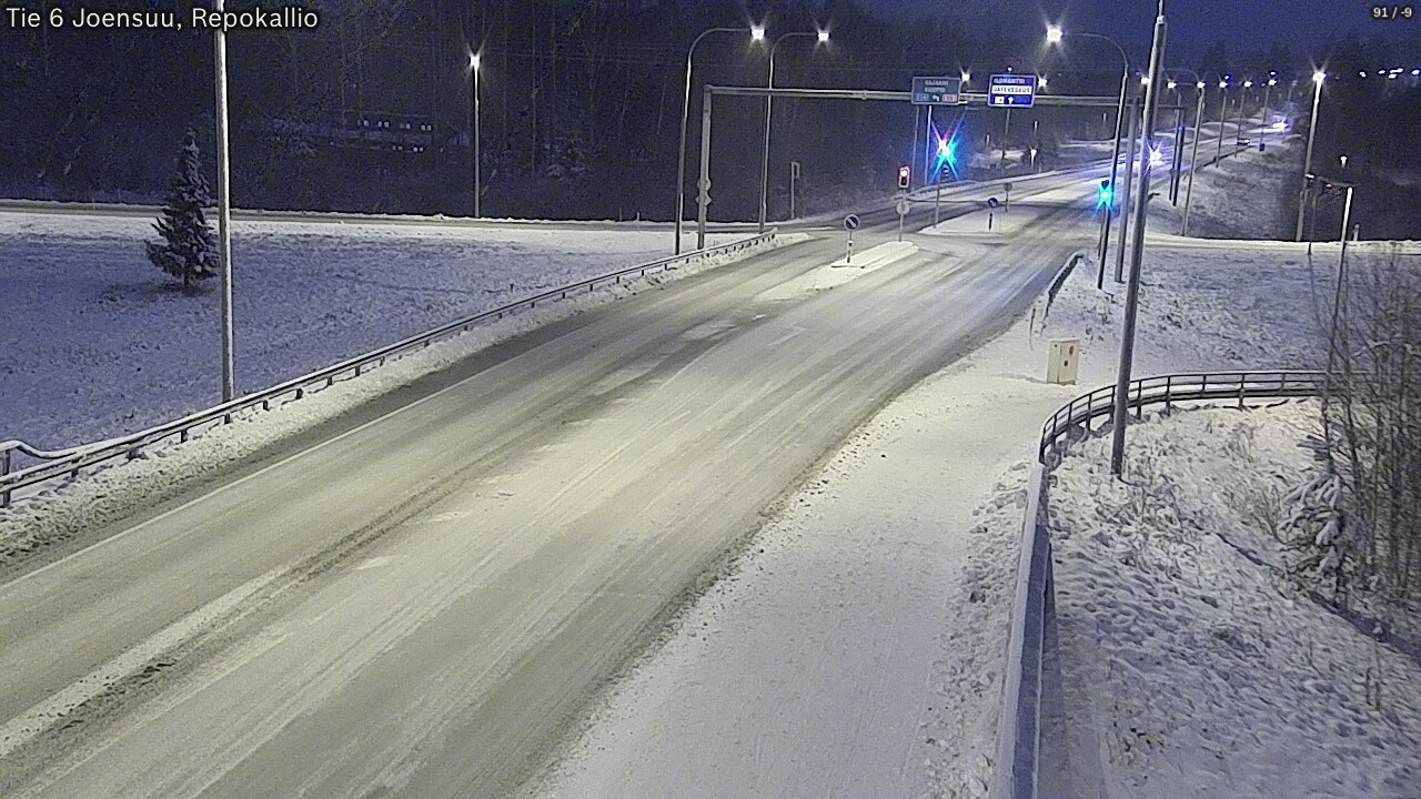 Kelikamerat Kuva Tie 6 Joensuu, Repokallio, Joensuu, Pohjois-Karjala