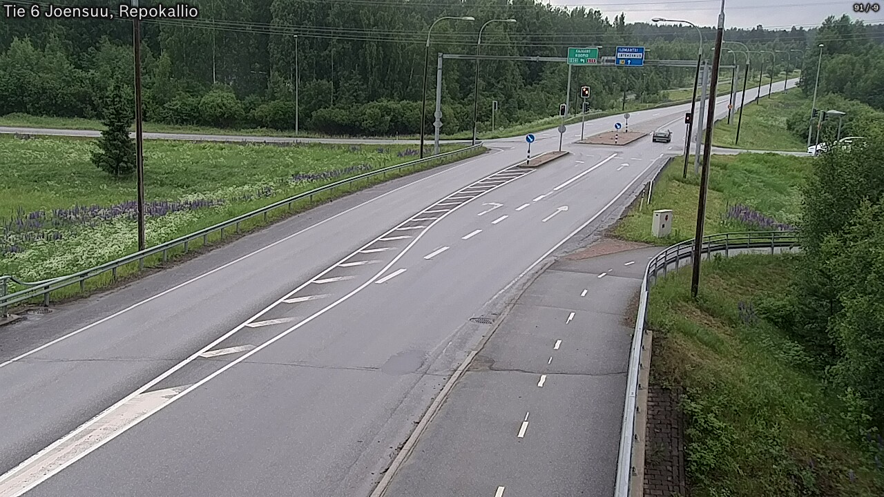 Kelikamerat Kuva Tie 6 Joensuu, Repokallio, Joensuu, Pohjois-Karjala