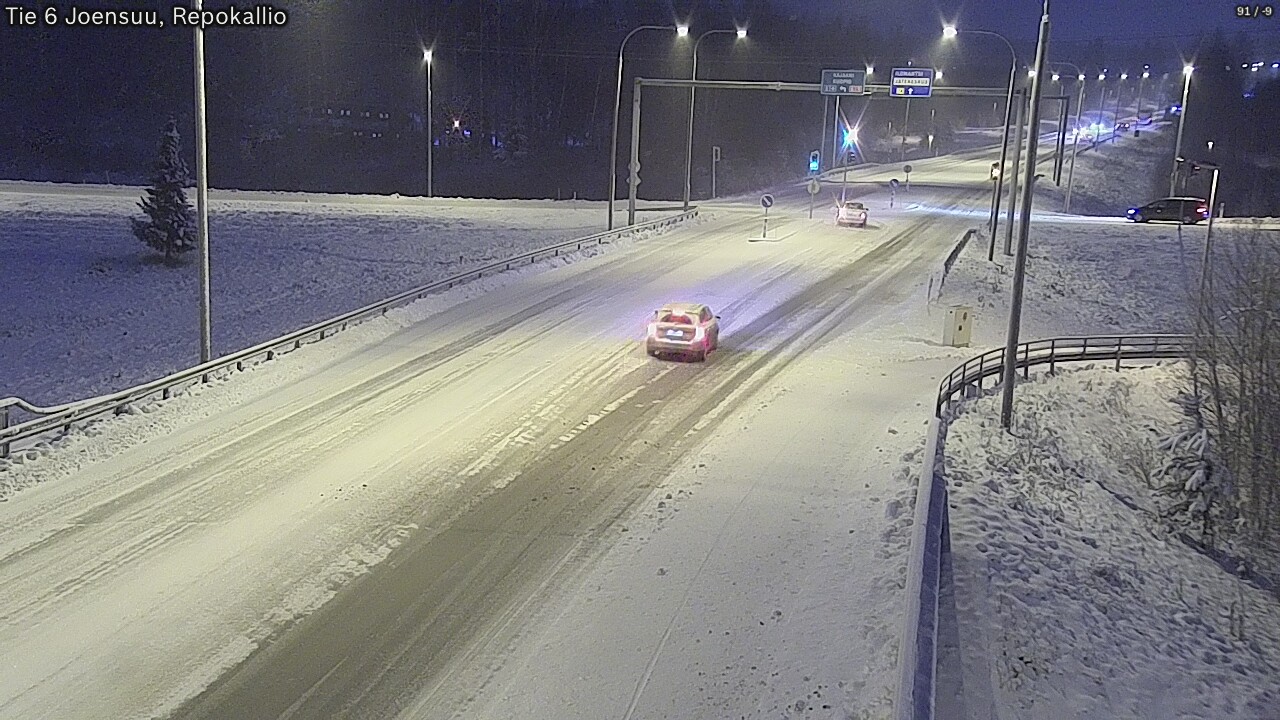 Kelikamerat Kuva Tie 6 Joensuu, Repokallio, Joensuu, Pohjois-Karjala