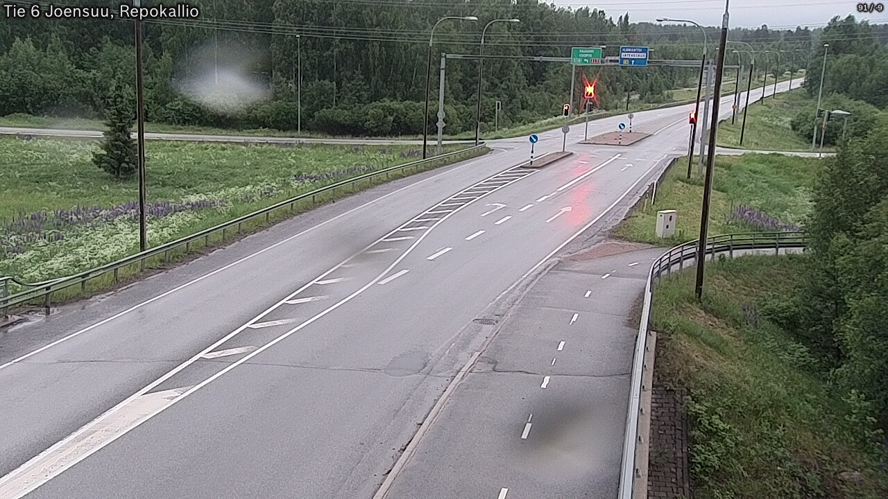 Kelikamerat Kuva Tie 6 Joensuu, Repokallio, Joensuu, Pohjois-Karjala