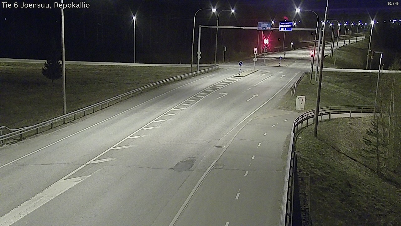 Kelikamerat Kuva Tie 6 Joensuu, Repokallio, Joensuu, Pohjois-Karjala