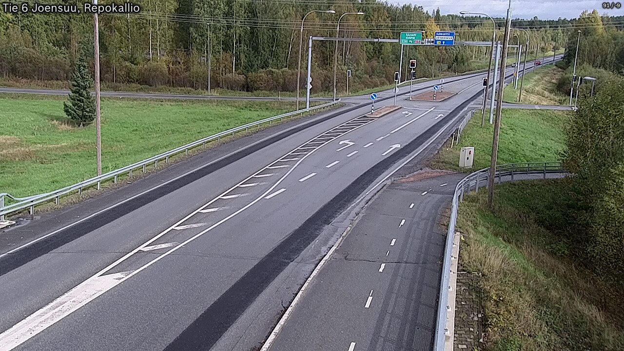 Kelikamerat Kuva Tie 6 Joensuu, Repokallio, Joensuu, Pohjois-Karjala