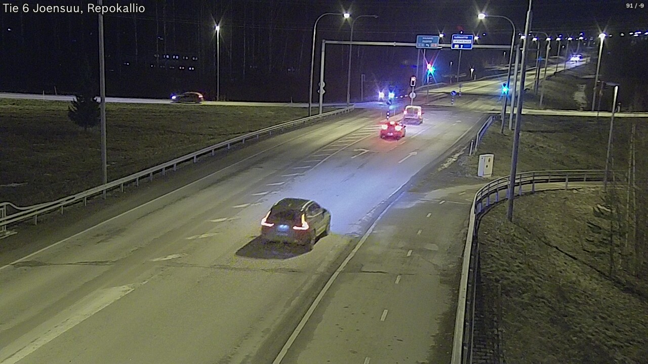 Kelikamerat Kuva Tie 6 Joensuu, Repokallio, Joensuu, Pohjois-Karjala