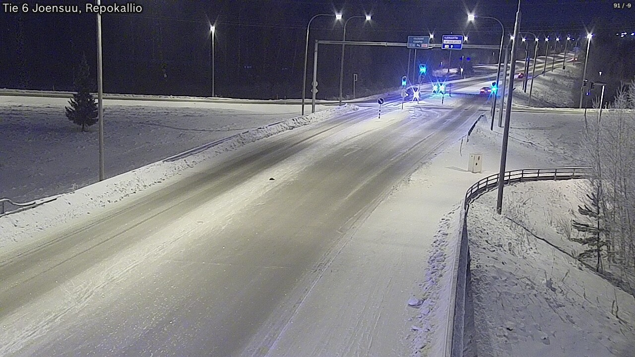 Kelikamerat Kuva Tie 6 Joensuu, Repokallio, Joensuu, Pohjois-Karjala