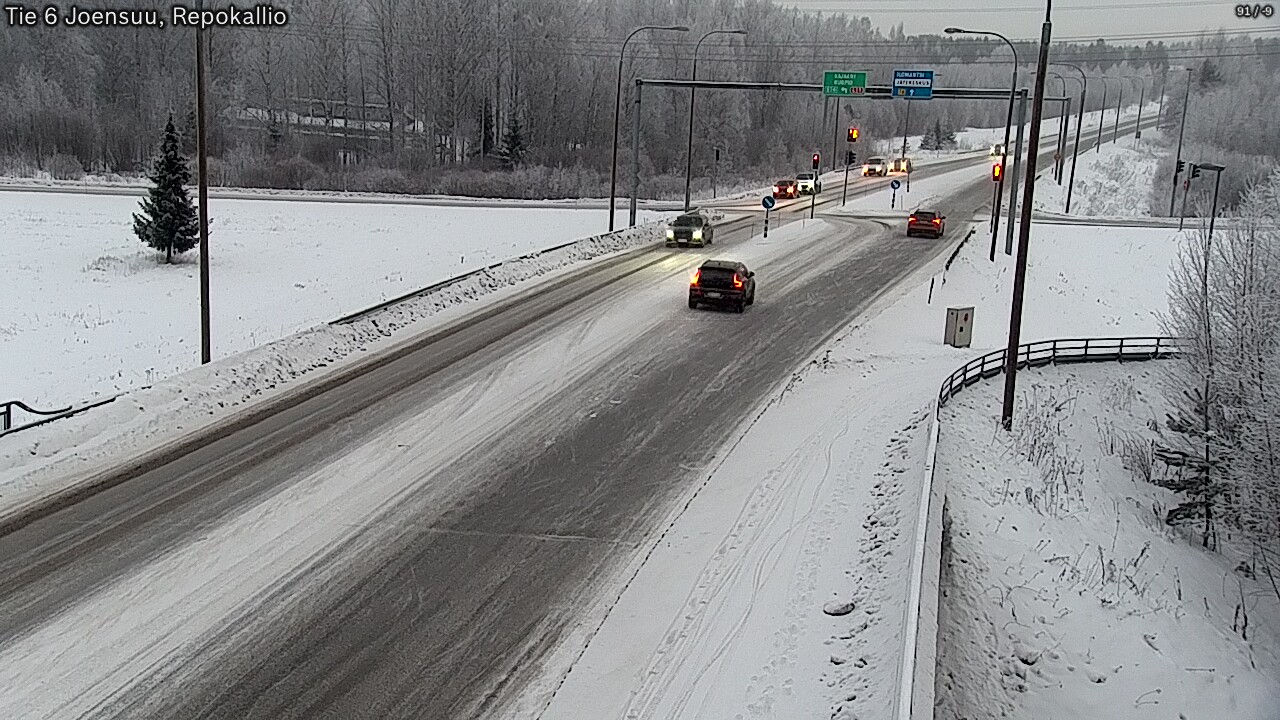 Kelikamerat Kuva Tie 6 Joensuu, Repokallio, Joensuu, Pohjois-Karjala
