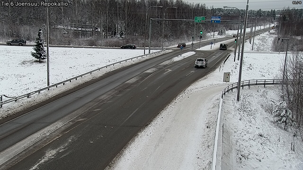 Kelikamerat Kuva Tie 6 Joensuu, Repokallio, Joensuu, Pohjois-Karjala